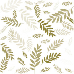 seamless pattern with leaves