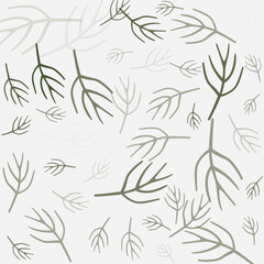 Abstract Winter Branch pattern