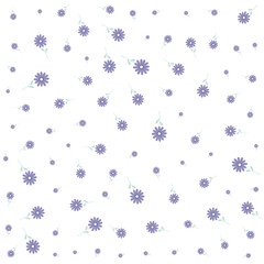Minimalist Flowers Pattern