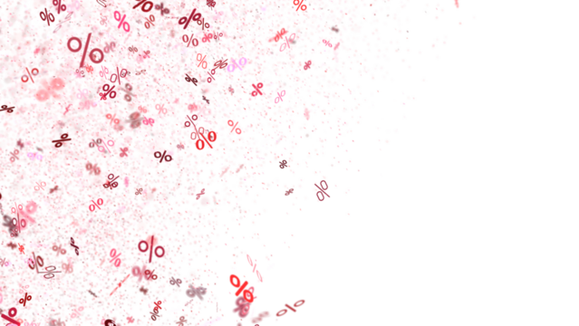 percent sign percentage icon interest rate