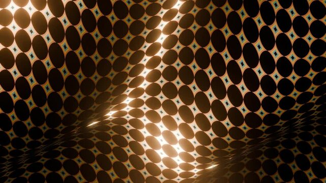 golden pattern skin background