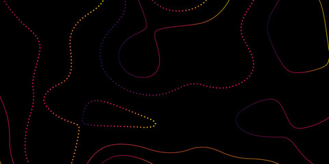 Abstract topographic contours 3d map background. topographic line texture background. Seamless pattern wave lines Topographic map. Geographic mountain relief. multi-layer cutout geometric patterns.