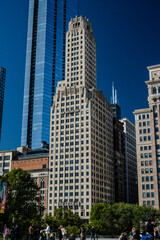 Fototapeta premium downtown city downtown
