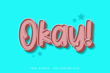 Custom text effect okay with lettering font