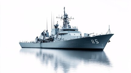 Majestic Warship: A Symbol of Maritime Power
