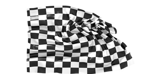 Fototapeta premium Checkered flag, race flag background
