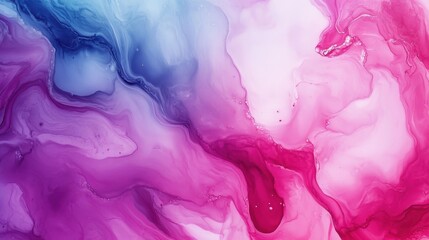 An abstract blend of blue, pink, and purple hues creating a fluid, dreamy effect.