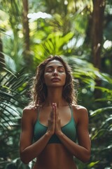 Obraz premium Yoga in Nature