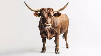Majestic Bull: A Portrait of Power and Grace