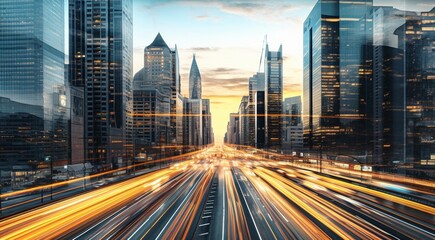 Fototapeta premium panoramic view of the city, aerial view of the city, buildings scene, biuldings in the city, top view of buildings in the city