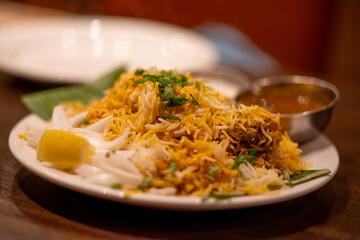 アーンドラ・ダイニング渋谷のビリヤニ
