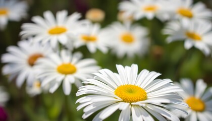 Daisy Flowers in Natural Light