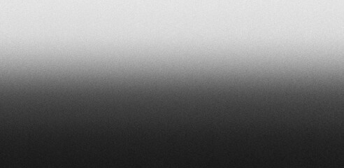 Gradient black and white grey monochrome noise grain texture background banner