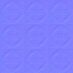 Seamless tiles normal map