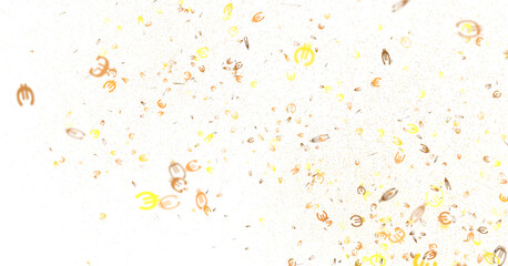 Abstract Golden Glitter
