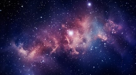 Naklejka premium background with stars, space galaxy background, background with space, galaxy in the space with stars