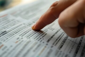 Obraz premium Business Planner with Spreadsheet for Profit Increase