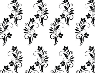 a wallpaper with a floral design on it