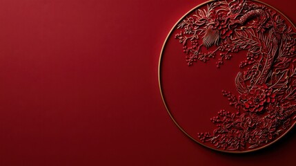 Experience the vibrant energy of a chinese new year celebration with an intricate dragon design