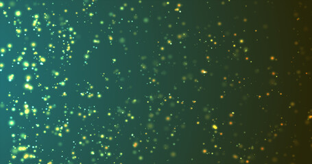 Subtle dust glittering shiny particles flying randomly in air bg. Atmospheric overlay bg. Dust embers moving. Glamours luxury Christmas falling festive celebration season beginning clip.