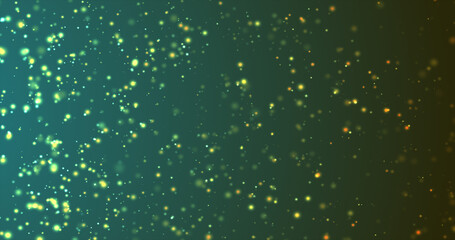 Subtle dust glittering shiny particles flying randomly in air bg. Atmospheric overlay bg. Dust embers moving. Glamours luxury Christmas falling festive celebration season beginning clip.