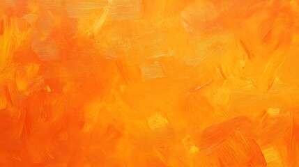 Abstract Orange and Yellow Acrylic Paint Background. Copy space.