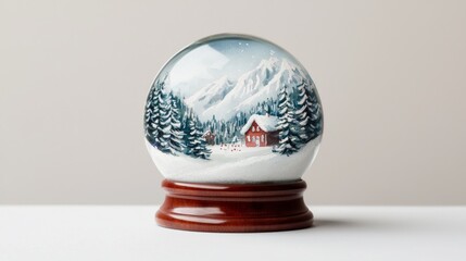 Winter Wonderland Snow Globe.