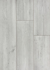 the texture of the wooden floor covering in gray tones. close-up photo of the surface