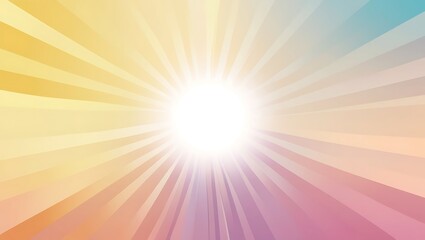 Obraz premium Abstract background with rays. Generative Ai.