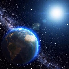 Obraz premium planet earth in space