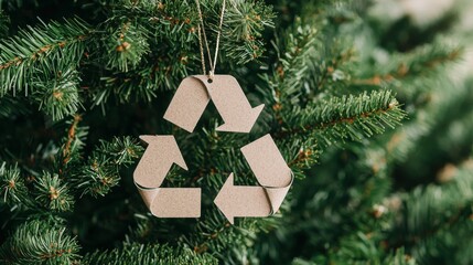 Recycle Christmas Ornament.