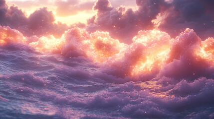 Fototapeta premium vibrant pink and purple screen background, symbolizing creativity, innovation, and a modern, digital aesthetic, perfect for tech, design, and artistic projects