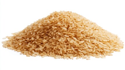 Pile of Brown Rice