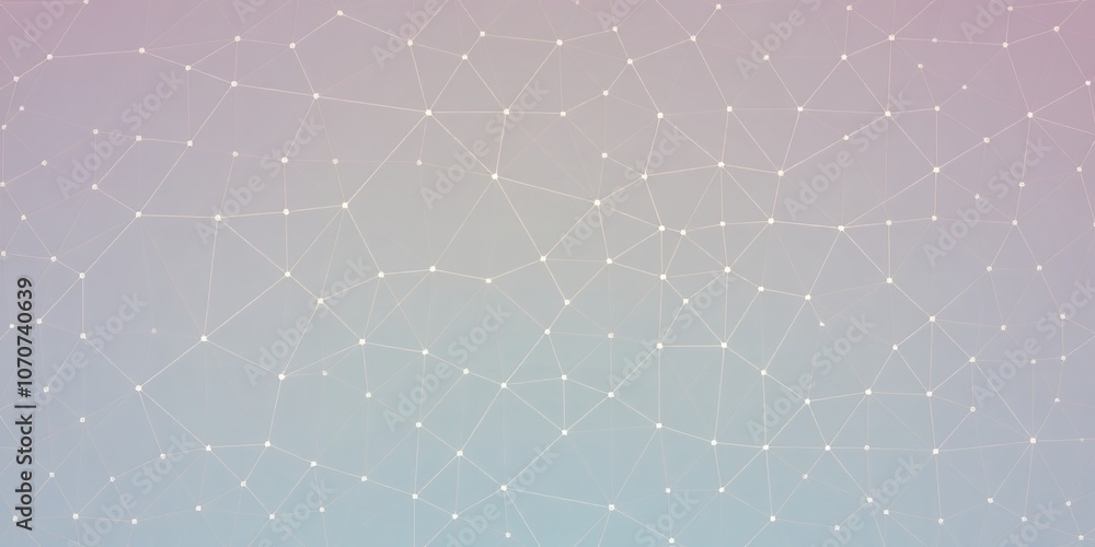 Poster abstract background with a soft, pastel color gradient and a subtle geometric pattern.