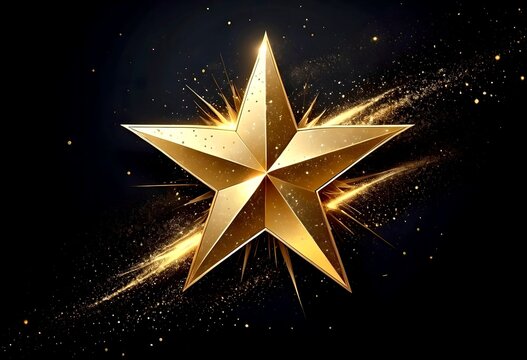 Fototapeta goldener stern