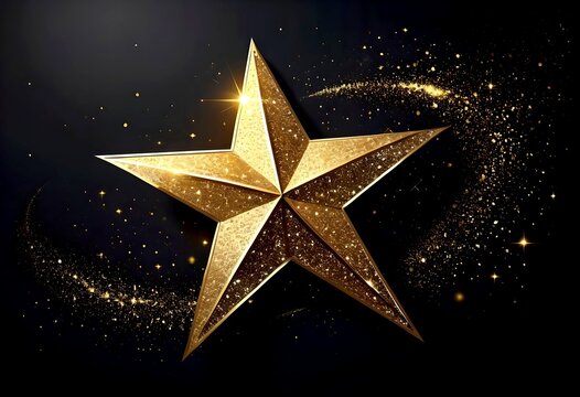 Fototapeta goldener stern