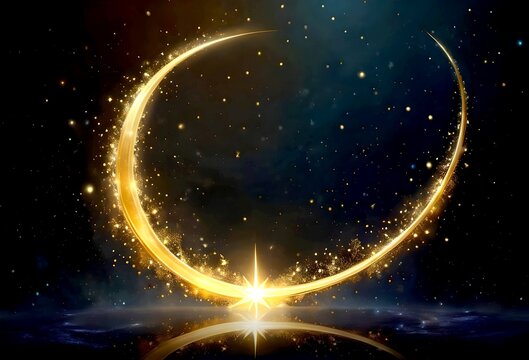 Fototapeta goldener stern