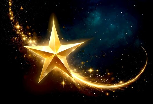 Fototapeta goldener stern