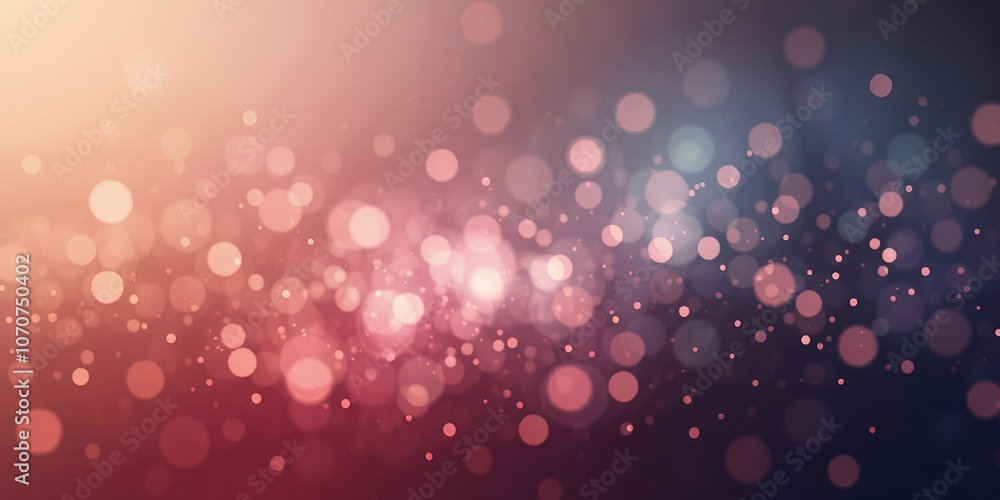 Poster abstract bokeh background with soft light
