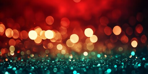 Celebrate the holiday season with a vibrant glittering backdrop.