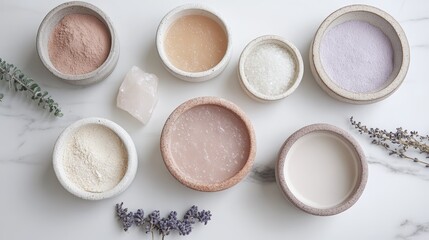 Explore a vibrant collection of colorful powders, pigments, cosmetics, and more discover
