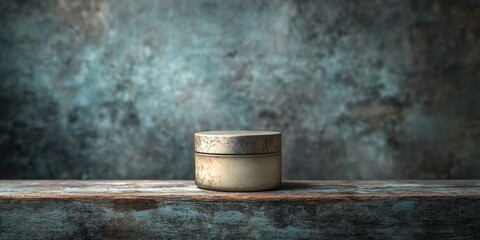 Body lotion container Commercial poster Product photo