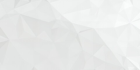 Abstract white geometric pattern background.