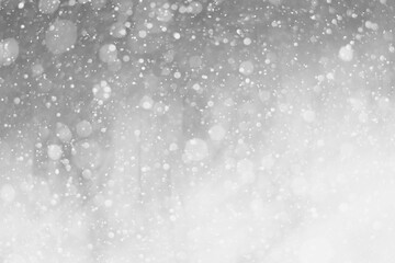 Obraz premium Winter nature scenery. Heavy snowfall as an background.