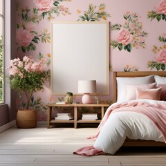 Shabby Chic Room - Frame Mockup