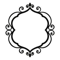 frame with ornament