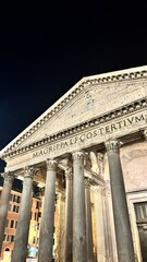 Panthéon de nuit Rome