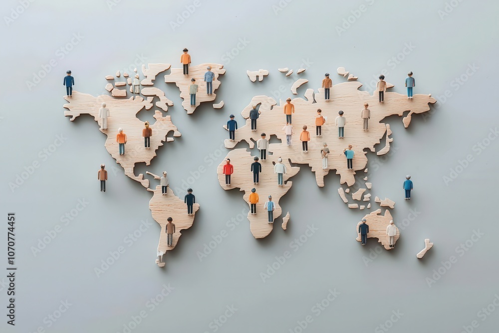 Poster digital connections bridge continents with global internet infrastructure trends