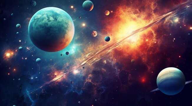 planets in the spache, planets in the dark