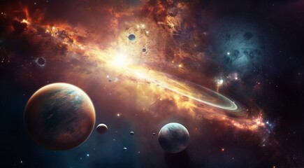 planets in the spache, planets in the dark